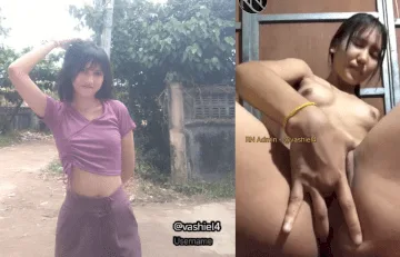 အဖုတ်နှိုက်ပြတဲ့ အဆောင်သူလေး