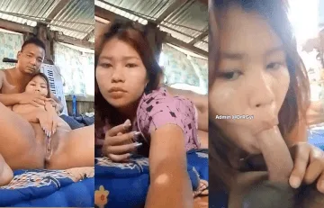 နေ့ခင်းကြောင်တောင် တစ်ယောက်တစ်လှည့်မှုတ်နေတဲ့ ရွာကအထန်လင်မယားအောကား