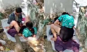 အားမရလို့ အပေါ်ကတက်ဆောင့်တဲ့စော် ချောင်းရိုက်