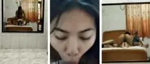 တည်းခိုခန်းဒိတ်မှာ မှန်ရှေကိုယ်တိုင်ရိုက်နဲ့ဖင်ထောင်ပြီး ​ရှယ်ထောင်းတာ စော်ကလည်းအားကောင်းလိုက်တာဆိုဘဲ