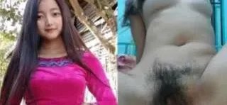 ရုပ်လှပြီး အမွှေးထူတဲ့ စော်လေး